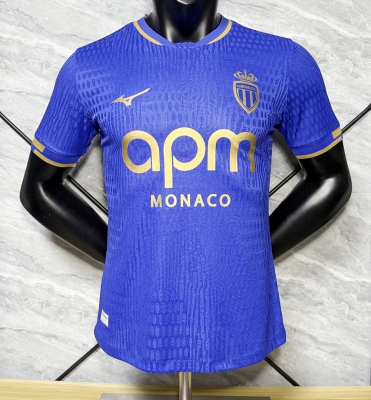 2526 Monaco away player version soccer jersey